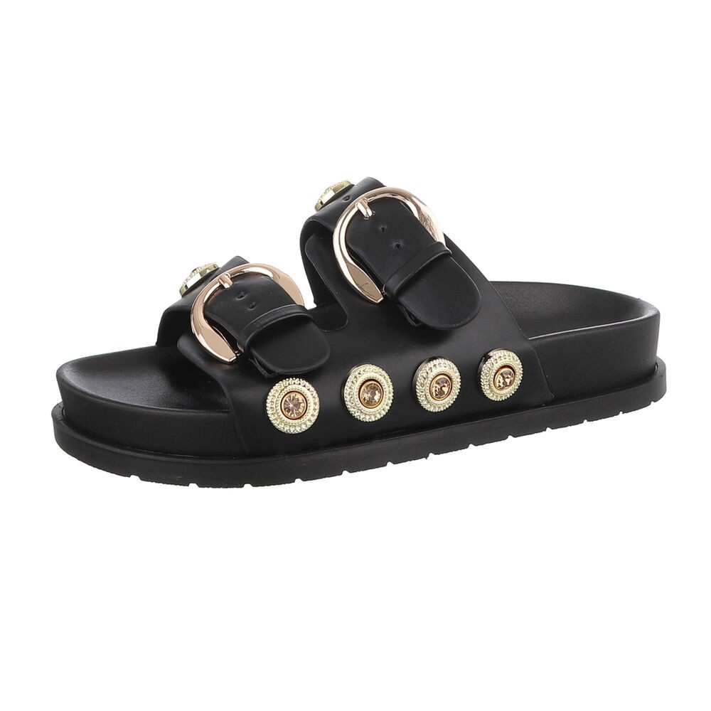 Ital-Design Damen Mules Freizeit Pantolette (86706556) günstig online kaufen