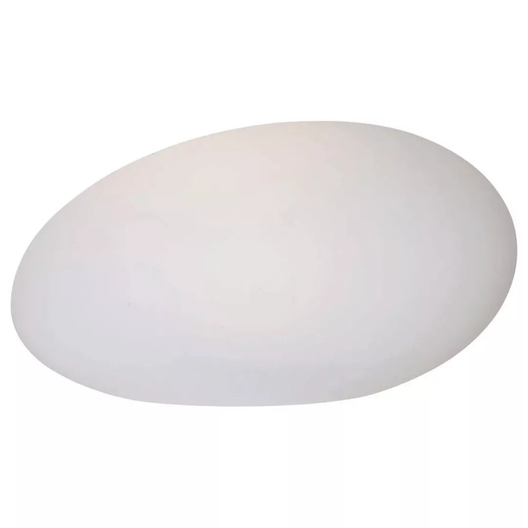 LED Solar Kugel Globy in Weiß IP44 180x320x260mm günstig online kaufen