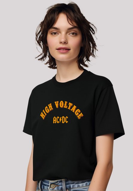 F4NT4STIC T-Shirt AC/DC Rock Musik Band High Voltage Collegiate Premium Qua günstig online kaufen