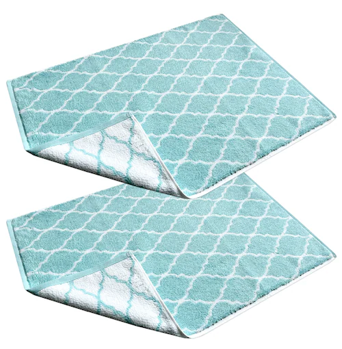 framsohn frottier Badematte »Tiles«, beidseitig nutzbar, Baumwolle, Badvorl günstig online kaufen
