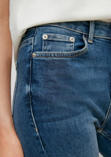 comma casual identity 5-Pocket-Jeans Skinny: Jeans im Used-Look Destroyes, günstig online kaufen