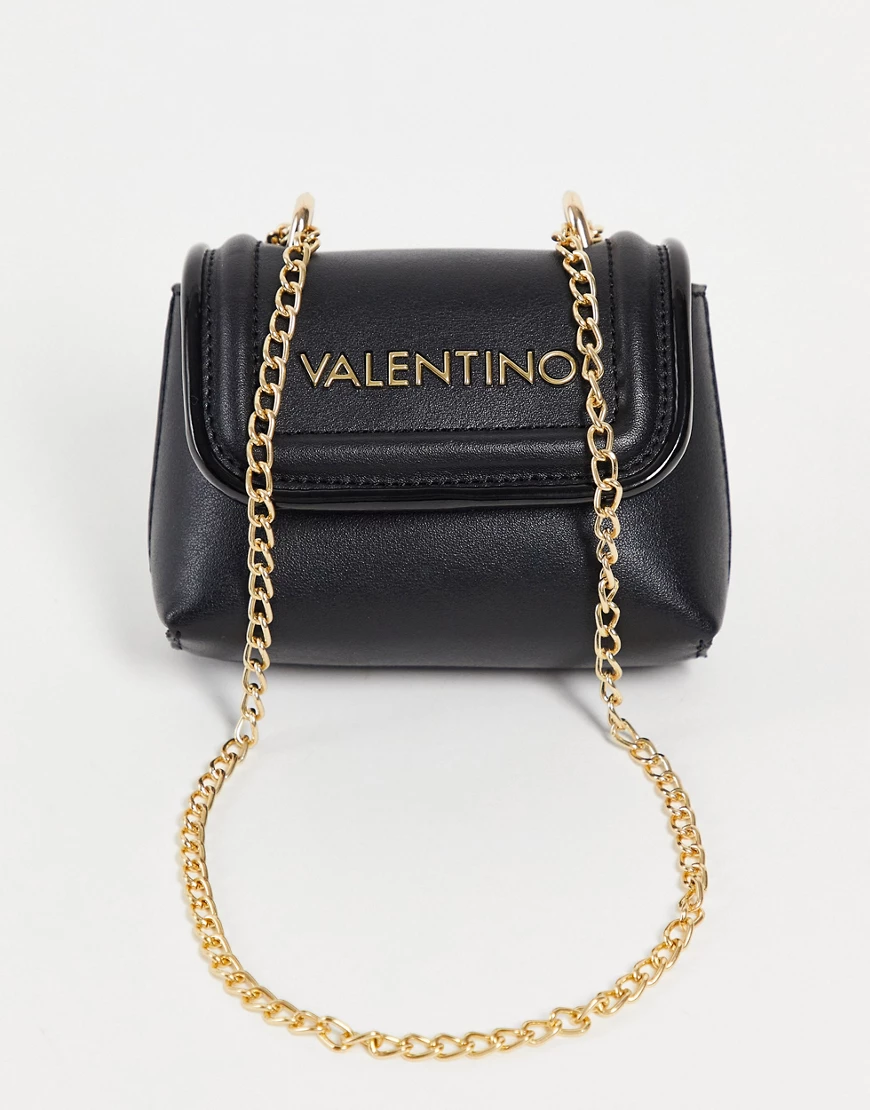 Valentino Bags – Moss – Mini-Umhängetasche in Schwarz günstig online kaufen