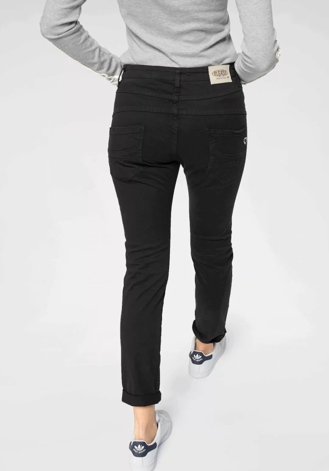 Please Jeans 5-Pocket-Jeans P78A Crinkle Optik günstig online kaufen