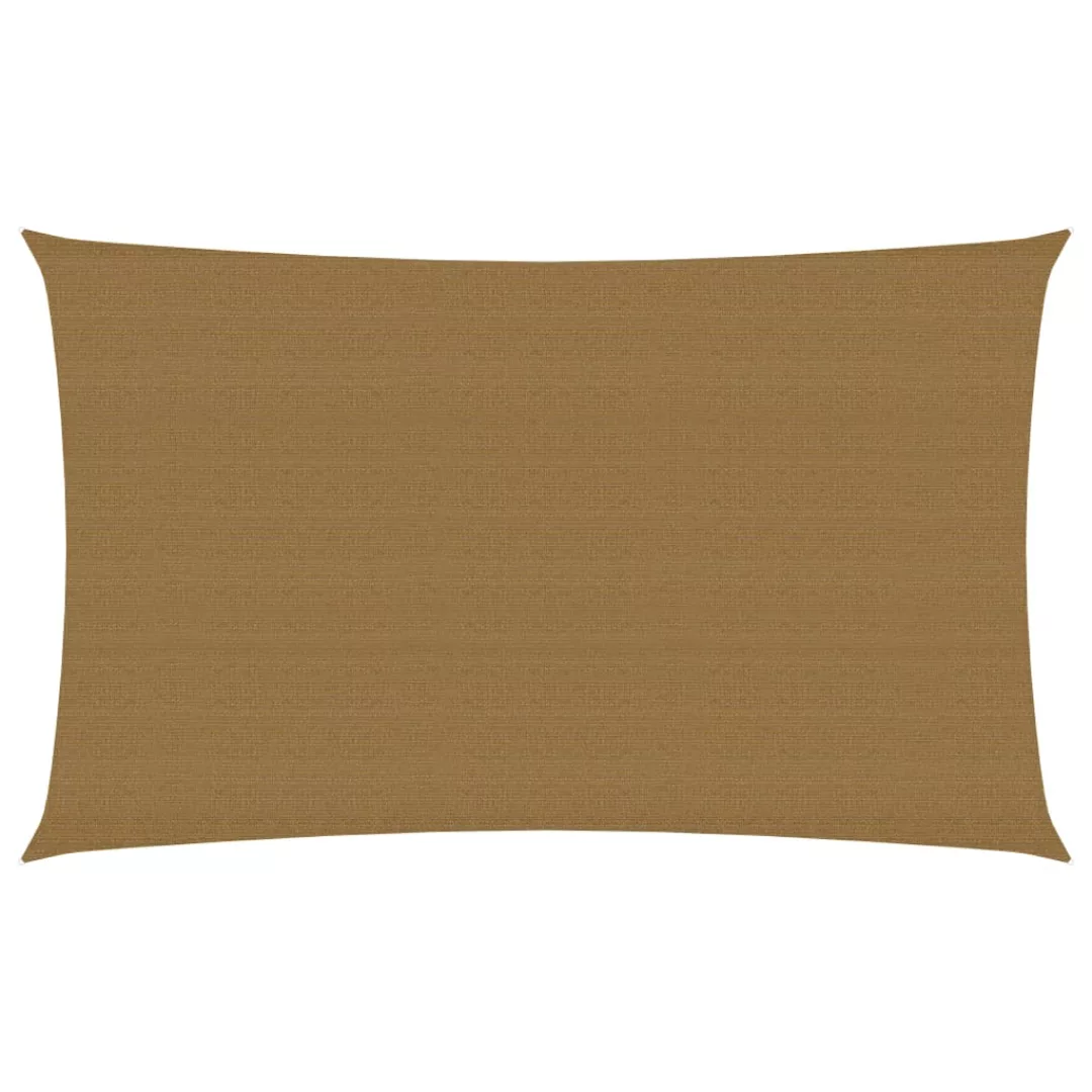 Sonnensegel 160 G/m² Taupe 2x4,5 M Hdpe günstig online kaufen