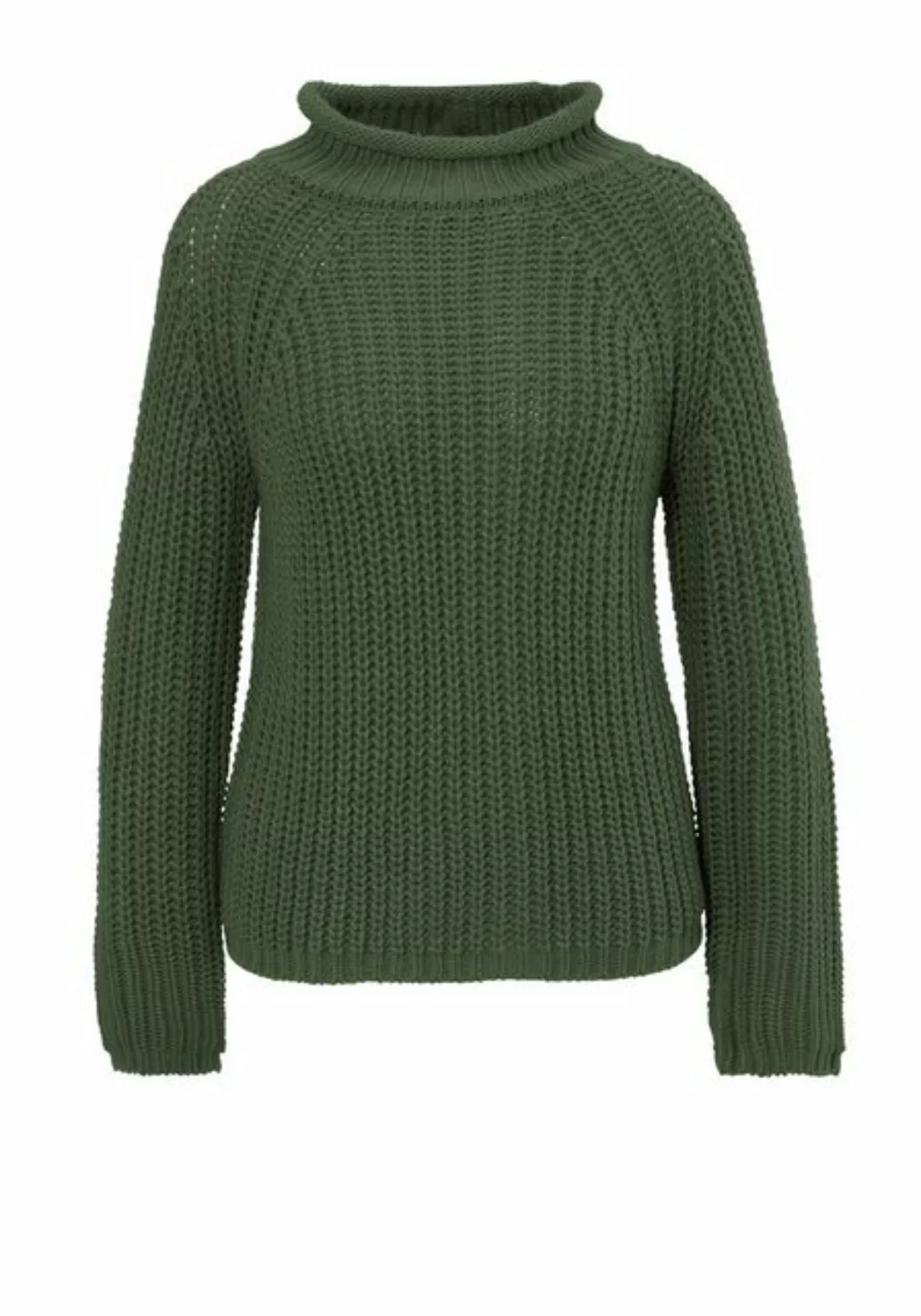 Aniston CASUAL Strickpullover mit Rollkante am Stehkragen - NEUE KOLLEKTION günstig online kaufen