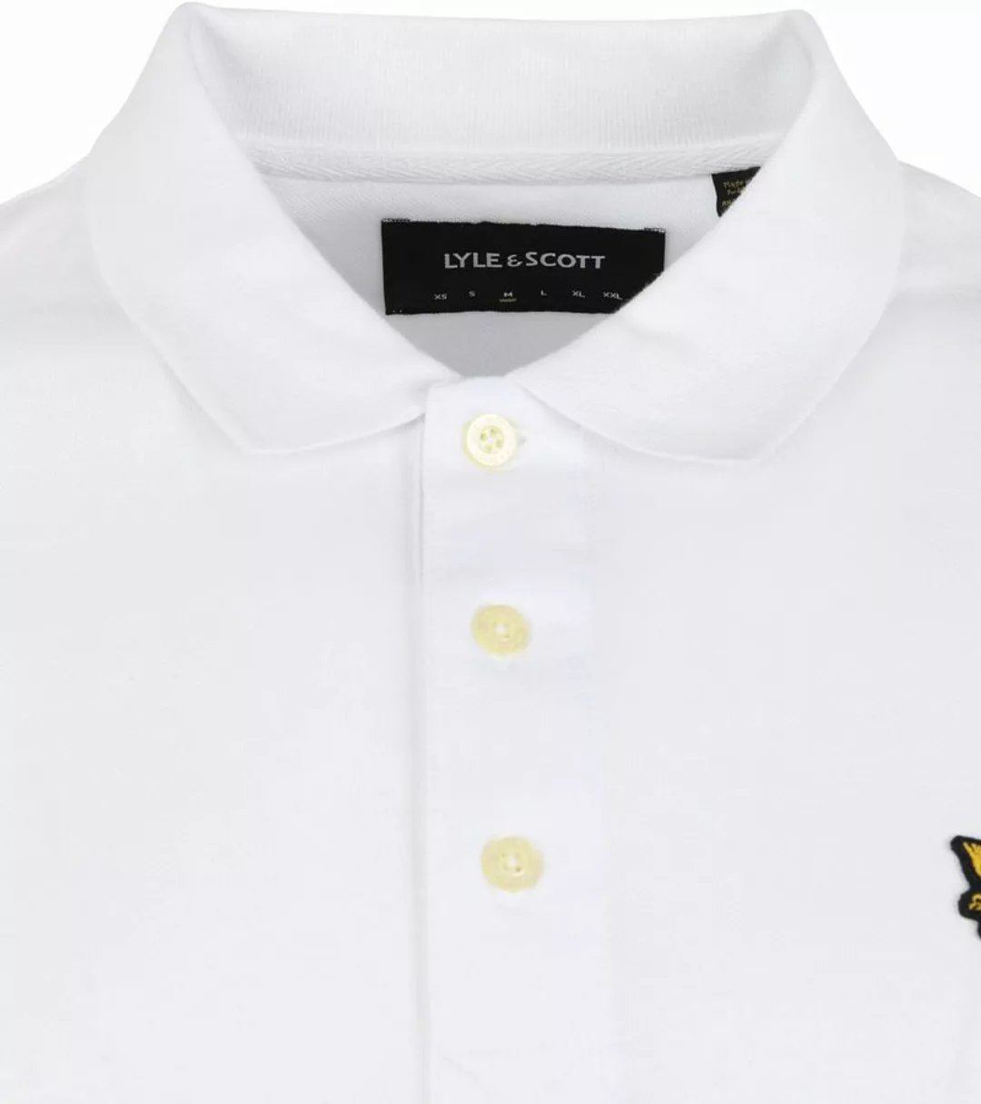 Lyle and Scott Poloshirt Weiß  - Größe S günstig online kaufen