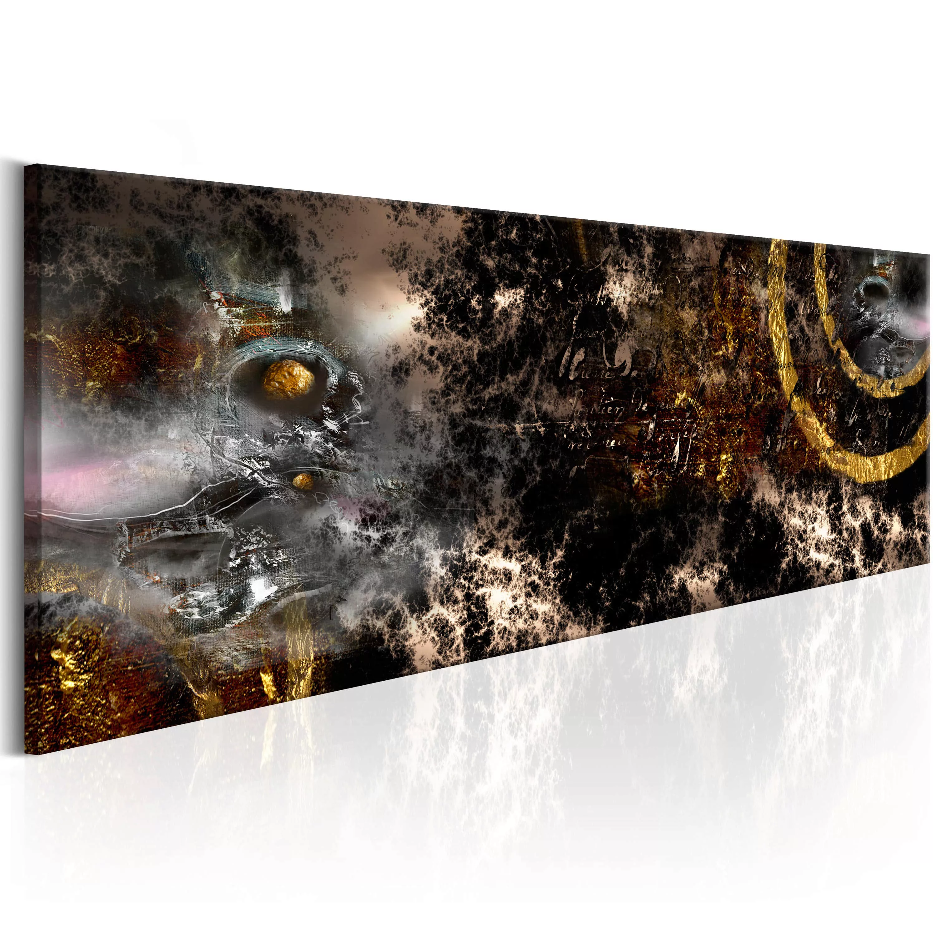 Wandbild - Golden Galaxy günstig online kaufen