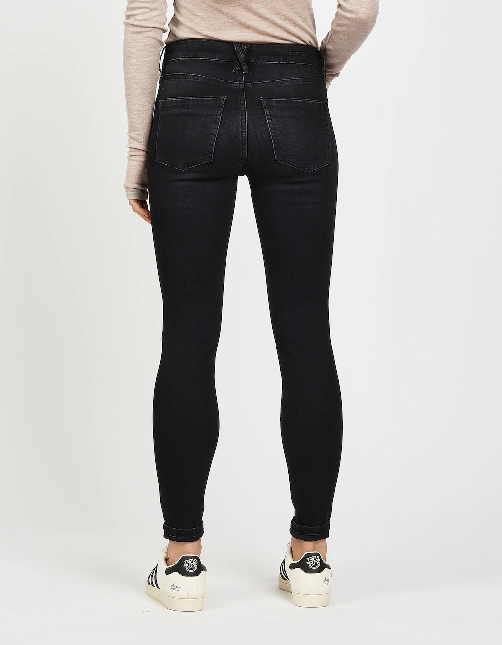GANG Skinny-fit-Jeans "94LAYLA", mit Used-Effekten günstig online kaufen