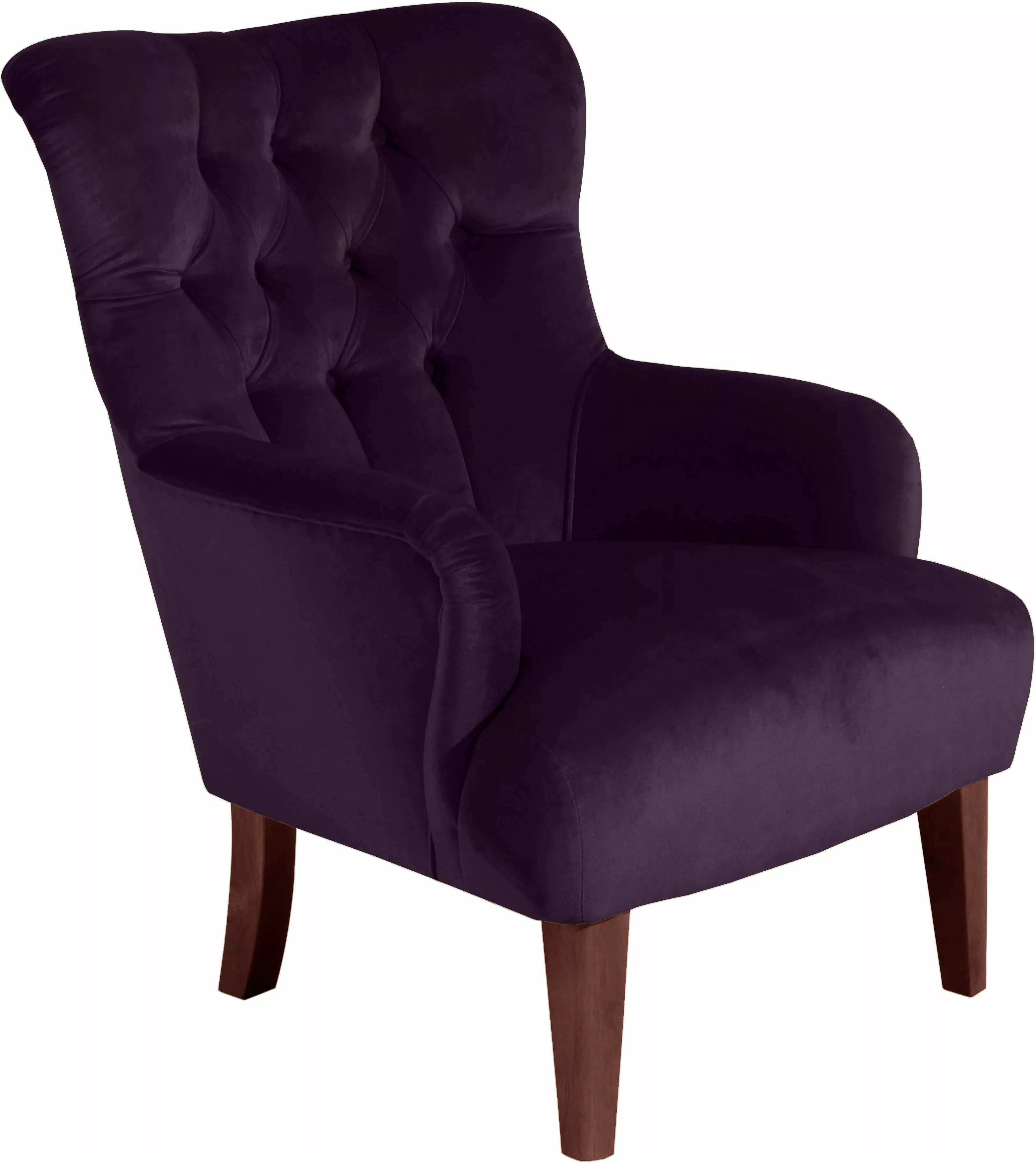 Max Winzer® Chesterfield-Sessel »Bradley, Loungesessel«, mit edler Knopfhef günstig online kaufen