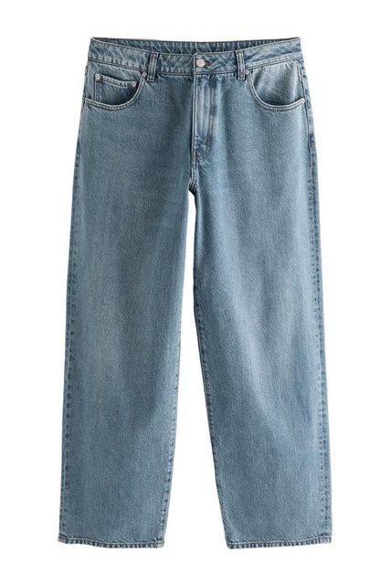 Next Weite Jeans Lockere Sanduhr-Jeans mit weitem Bein (1-tlg) günstig online kaufen