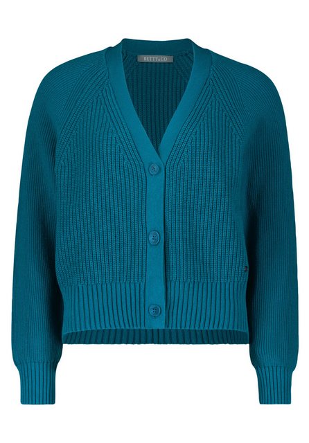 Betty&Co Strickpullover Strickjacke Kurz 1/1 Arm günstig online kaufen