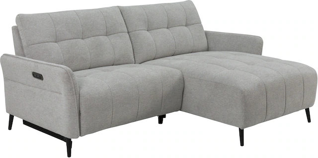 INOSIGN Ecksofa »DENIO 3-Sitzer, L-Form (Breite 209cm), elektr. Relaxfunkti günstig online kaufen