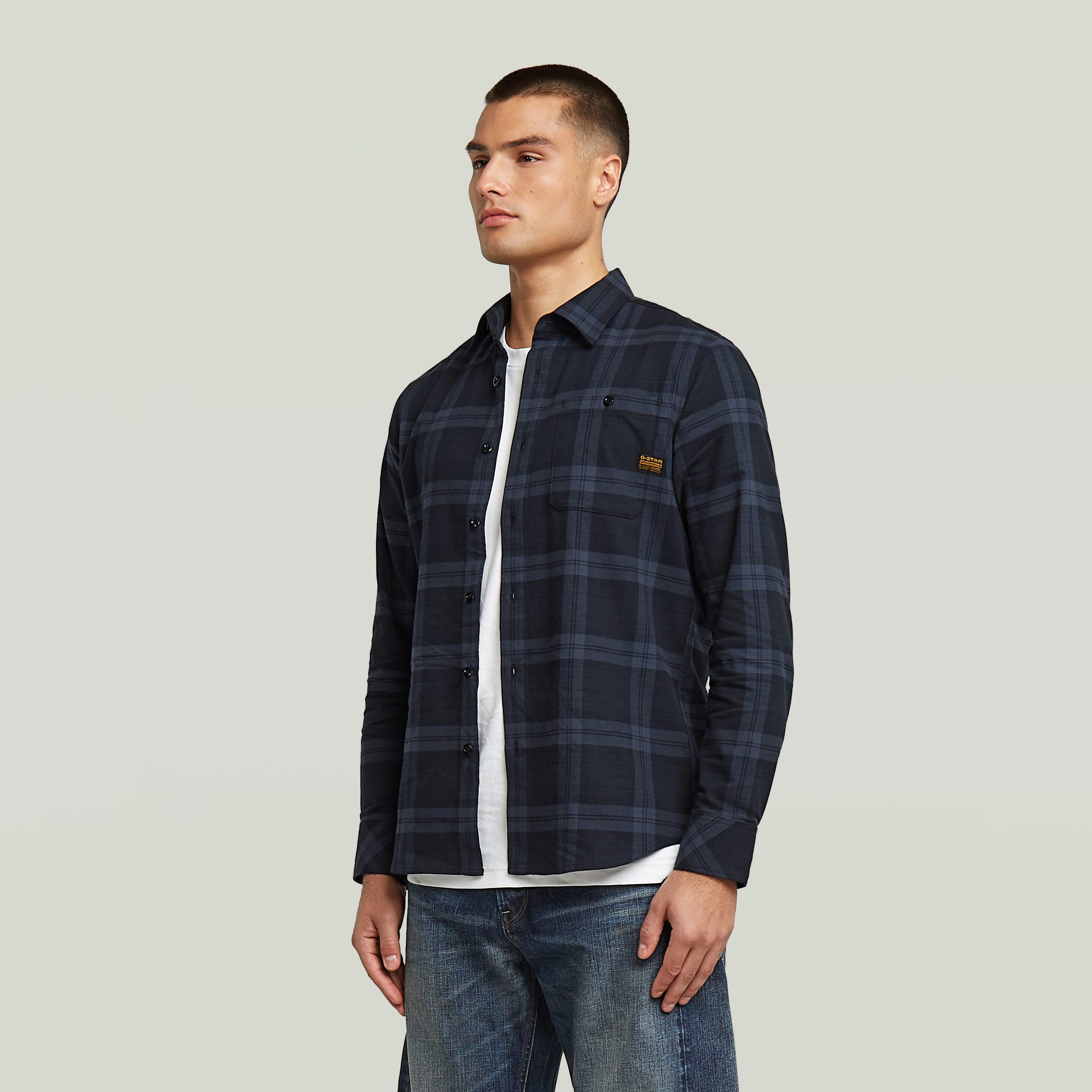 G-STAR Langarmhemd Bristum 2.0 Slim Shirt günstig online kaufen