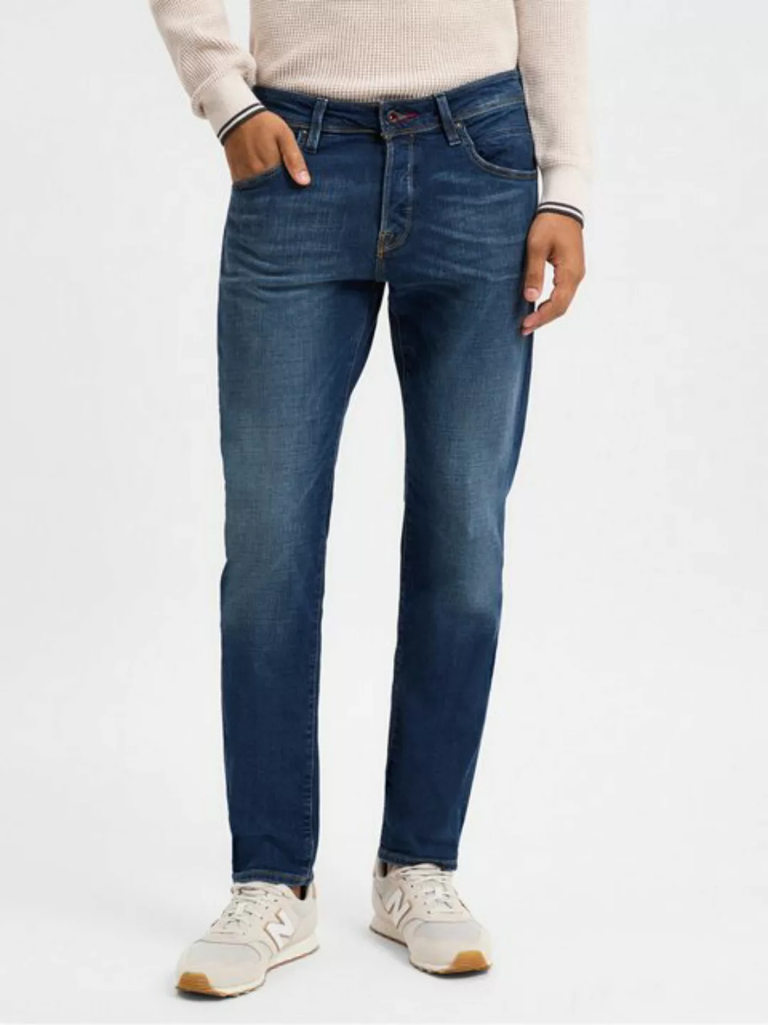 Jack & Jones Tapered-fit-Jeans JJMike JJFox günstig online kaufen