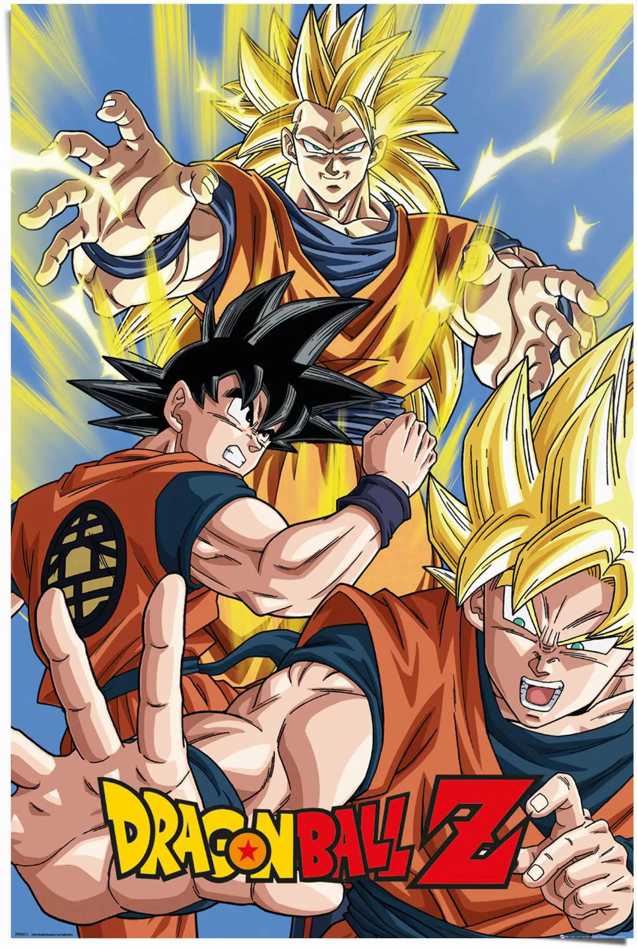 Reinders Poster "Dragon Ball Z Goku", (1 St.) günstig online kaufen