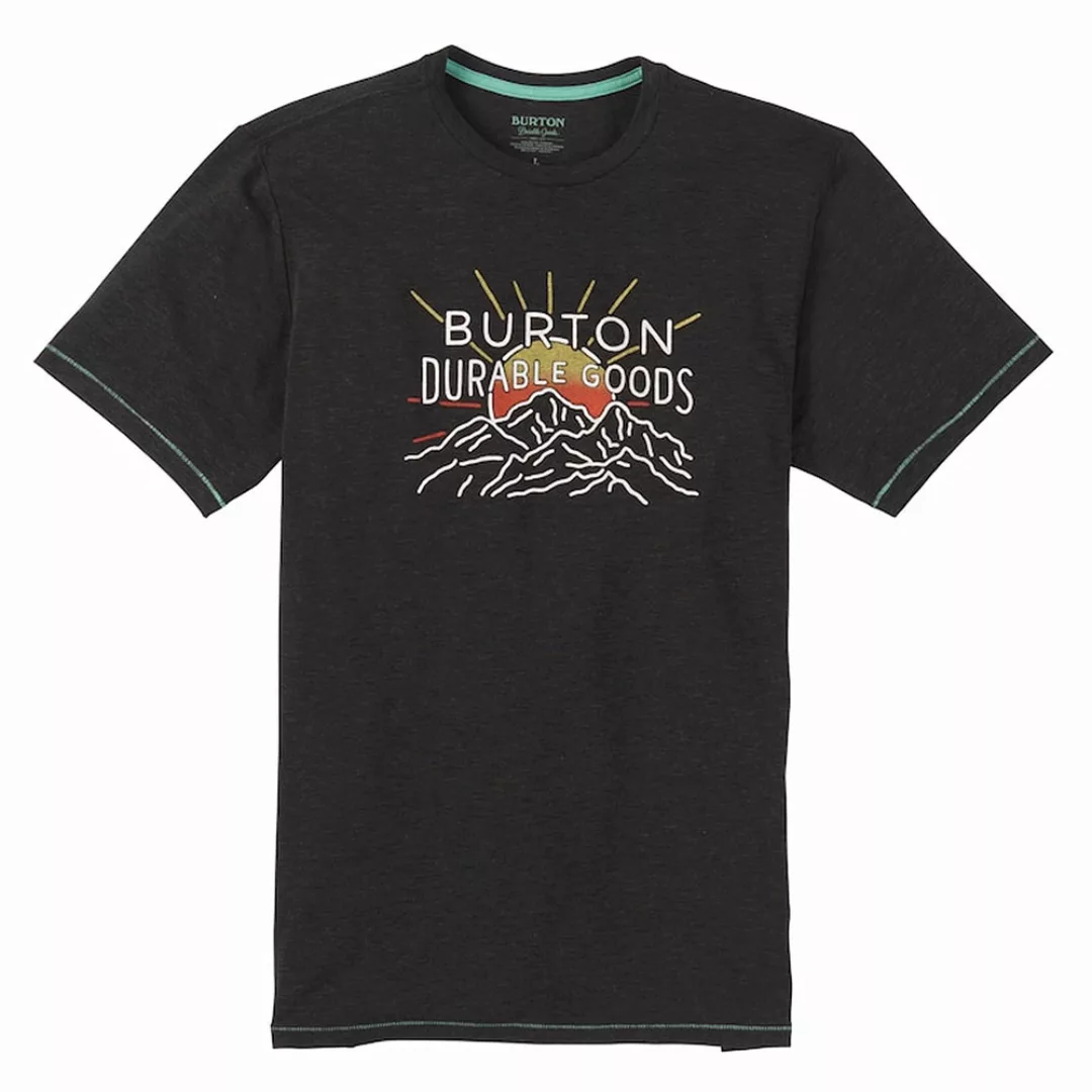 Burton Clark Short Sleeve Herren-Shirt Black Heather günstig online kaufen