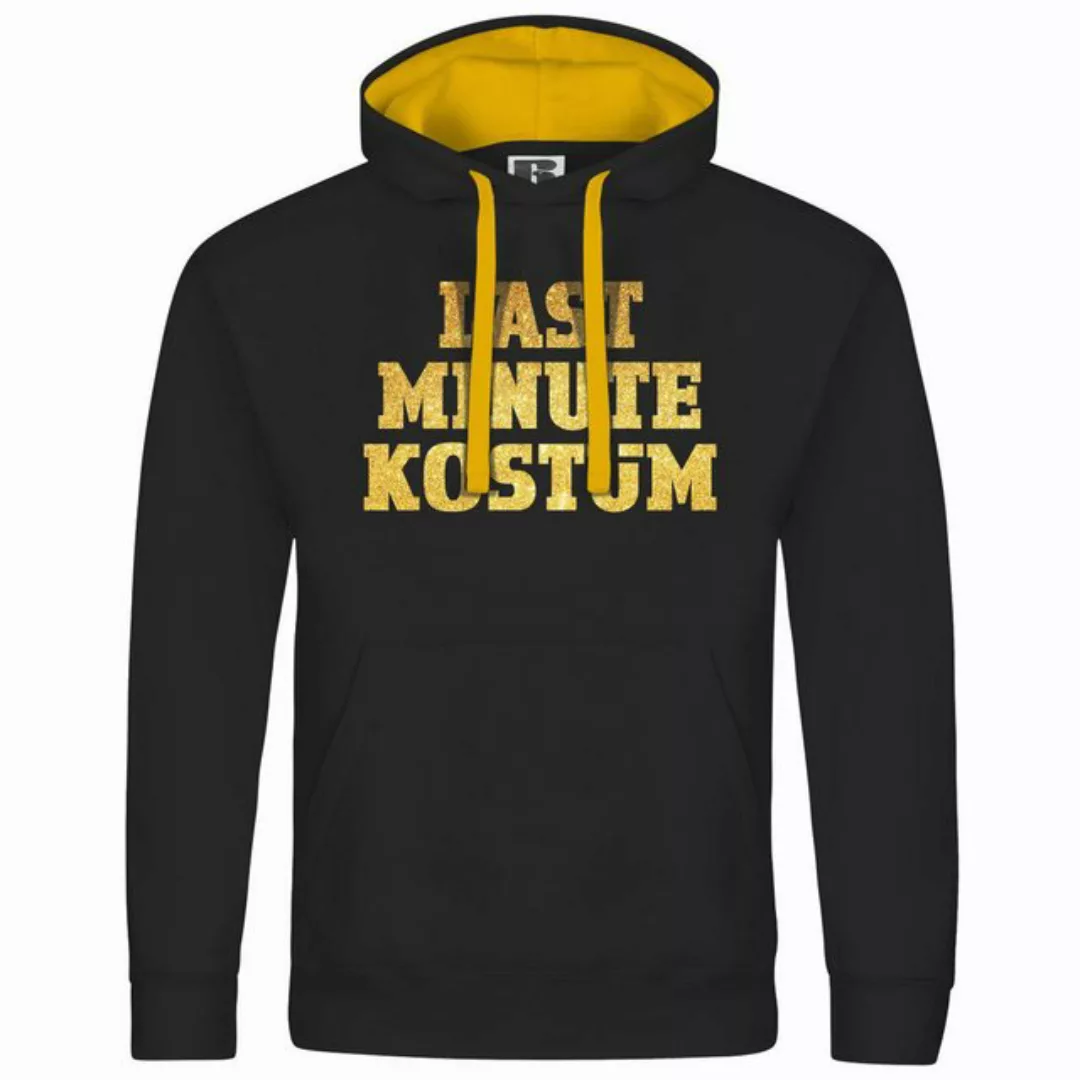 deinshirt Kapuzenpullover Herren Kapuzenpullover LAST MINUTE KOSTÜM Mit Pri günstig online kaufen