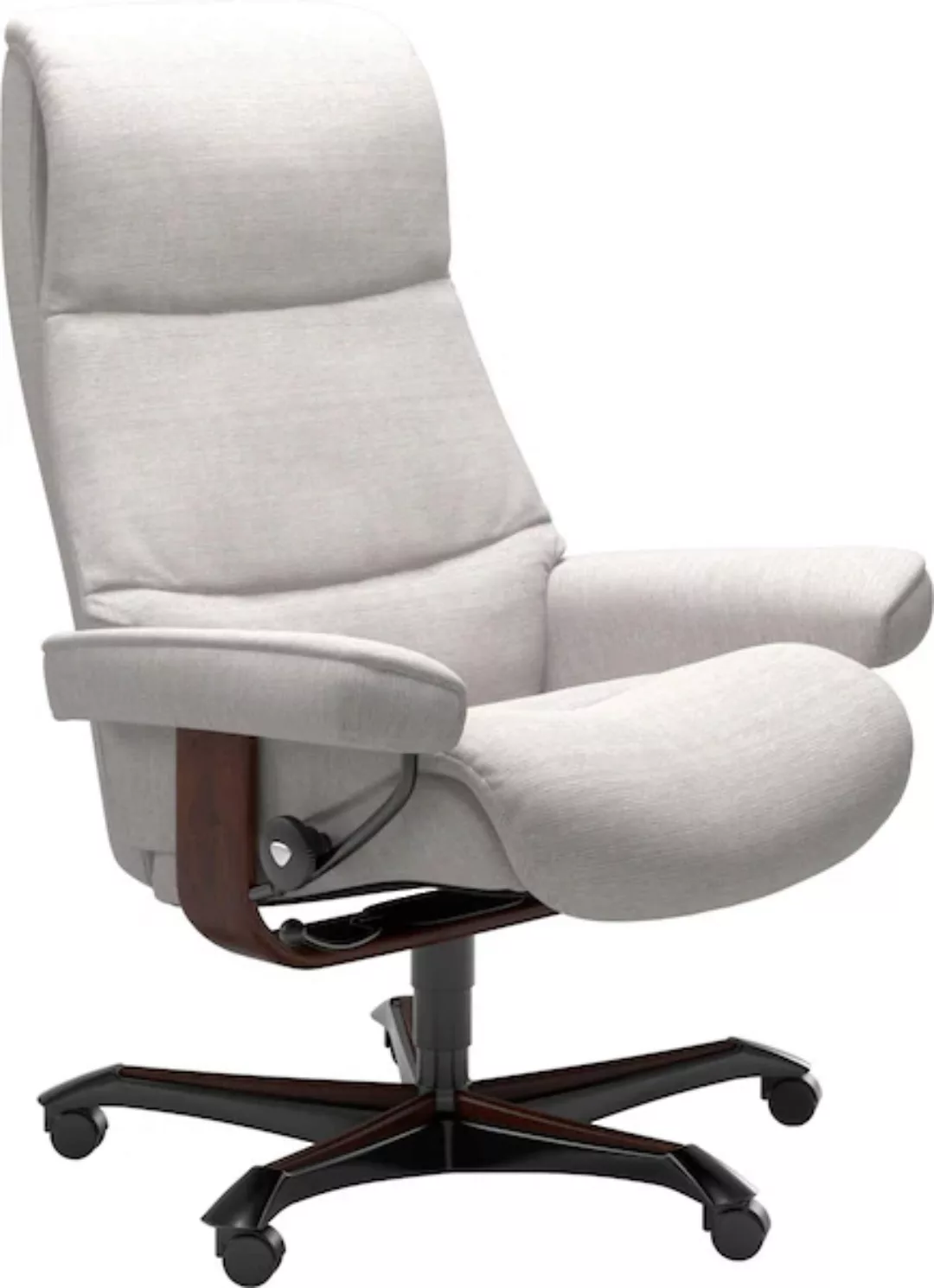 Stressless® Relaxsessel »View«, mit Home Office Base, Größe M,Gestell Braun günstig online kaufen