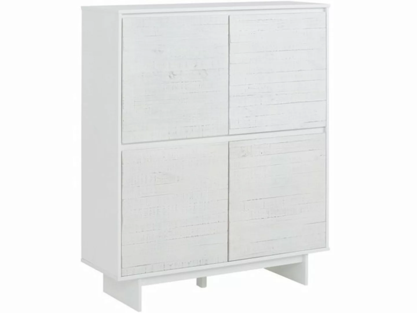 loft24 Stauraumschrank Marcy Highboard aus Kiefer mit Holzstruktur günstig online kaufen