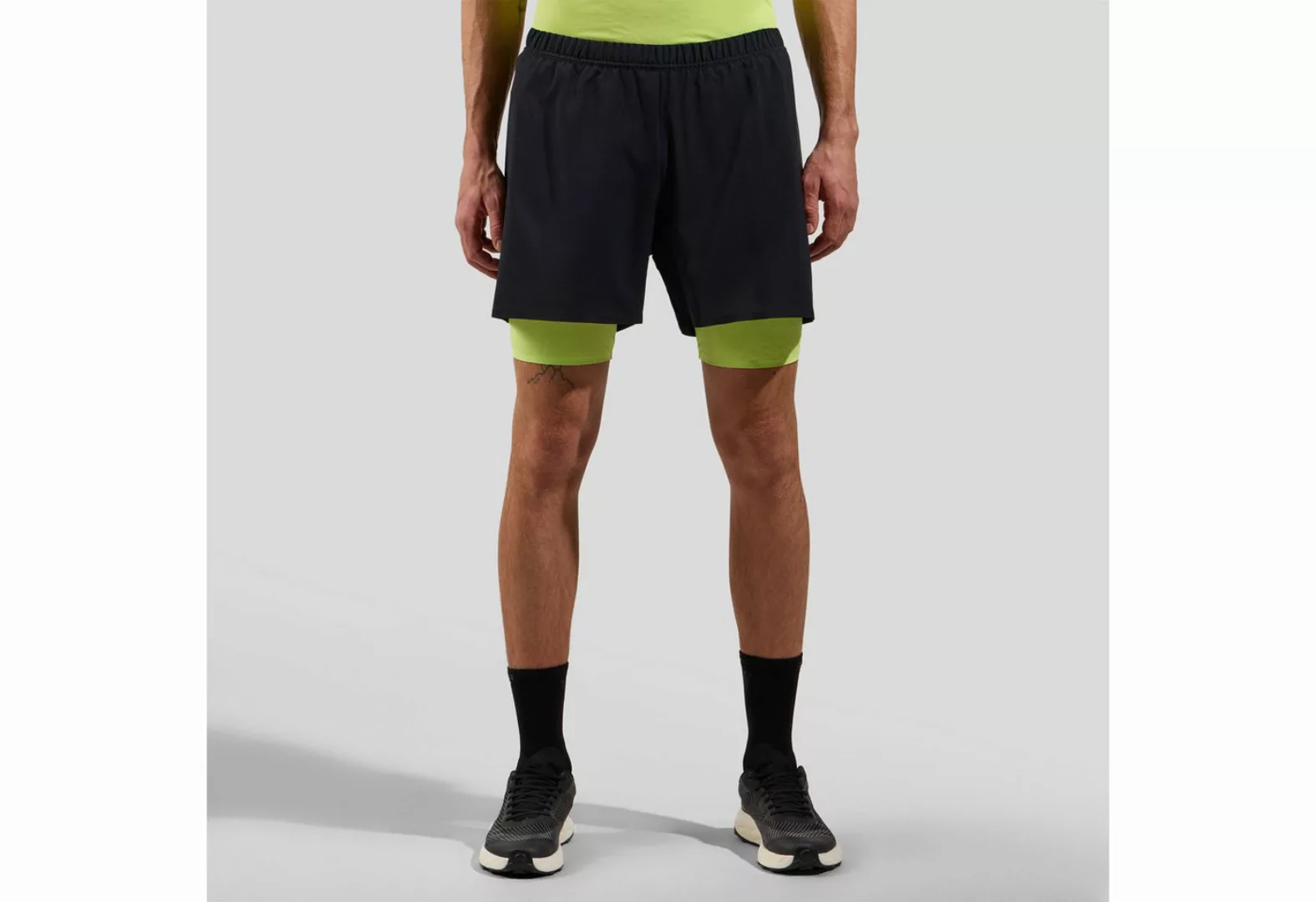 Odlo Laufshorts ZEROWEIGHT 5 Inch 2-in-1 Laufshorts 322562-15000 Leichte Ru günstig online kaufen