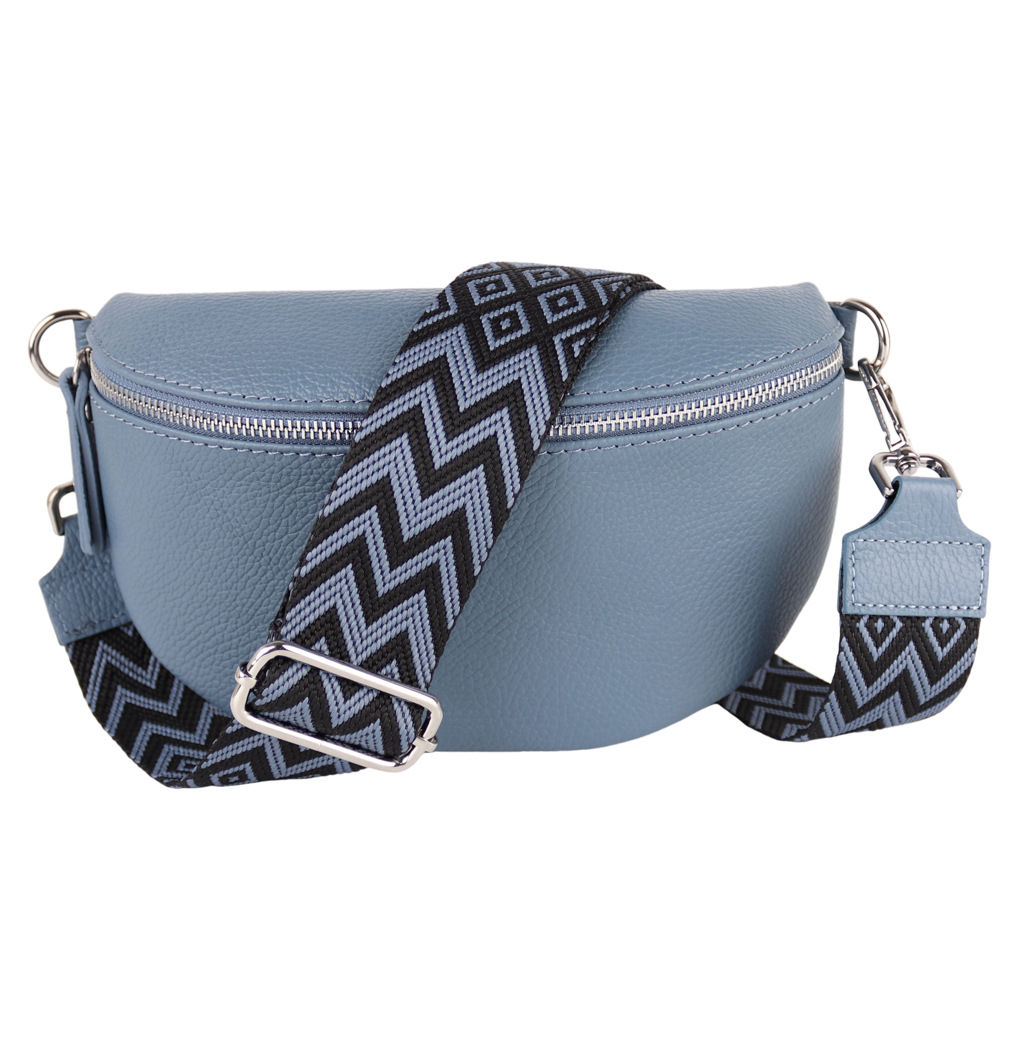MIRROSI Bauchtasche mit GOLDENER Reißverschluss Damen, günstig online kaufen