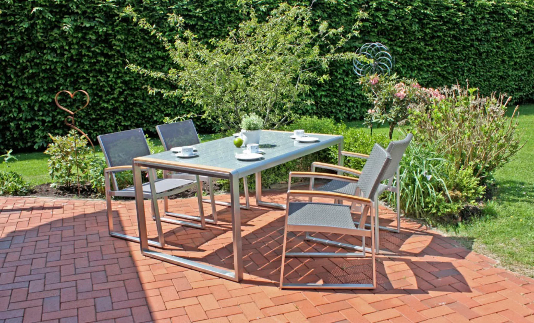 Garden Pleasure Gartentisch "AVA", Gestell aus Aluminium günstig online kaufen