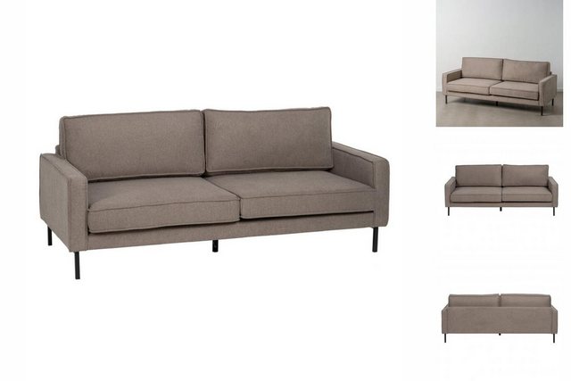 Bigbuy Sofa Dreisitzer-Sofa Taupe 213 x 87 x 90 cm 3er-Couch günstig online kaufen
