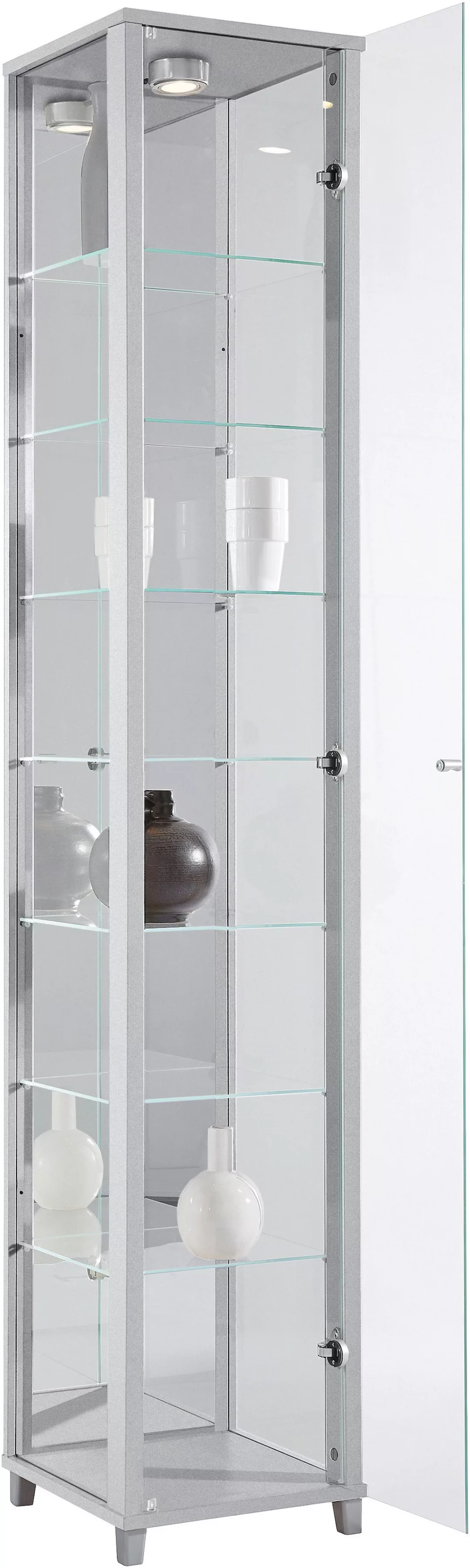 fif möbel Vitrine "OPTIMA", Standvitrine/Glasvitrine 1x Glastür,perfekt für günstig online kaufen