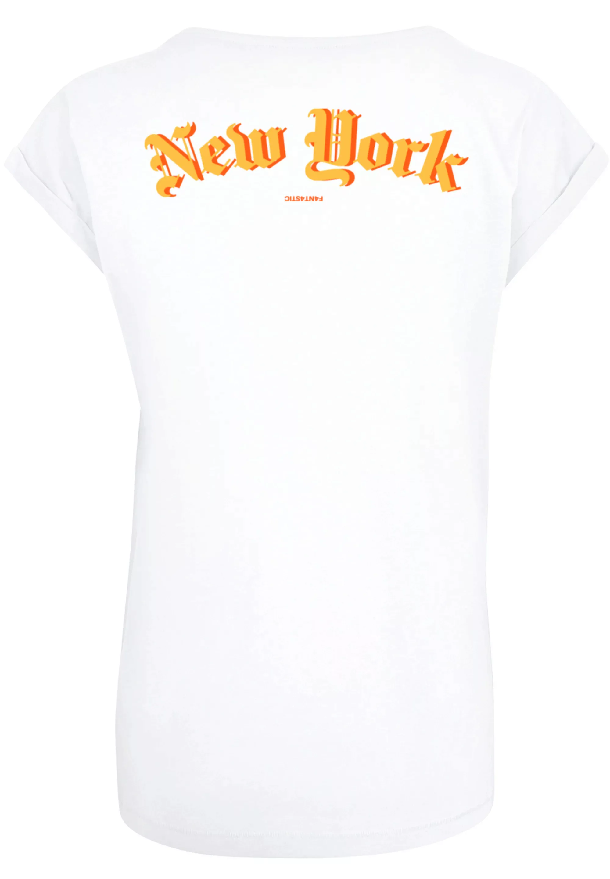 F4NT4STIC T-Shirt "New York Orange SHORT SLEEVE TEE" günstig online kaufen