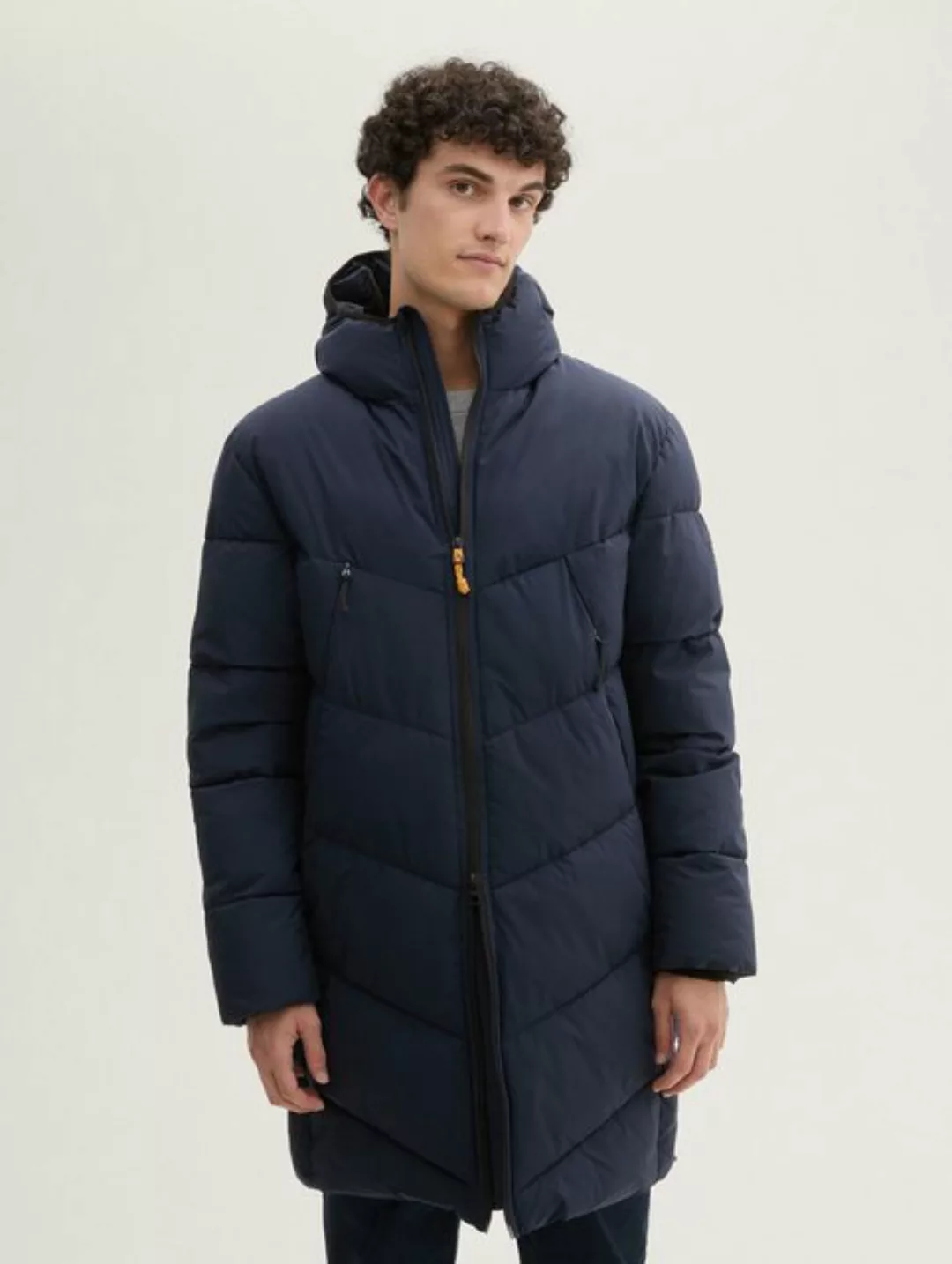 TOM TAILOR Denim Wintermantel Wasserabweisender Puffer Parka günstig online kaufen