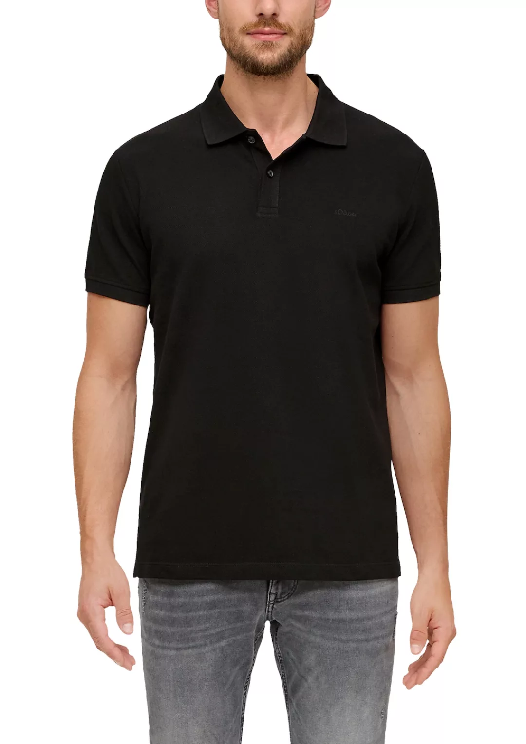 s.Oliver Poloshirt, mit Logostickerei günstig online kaufen