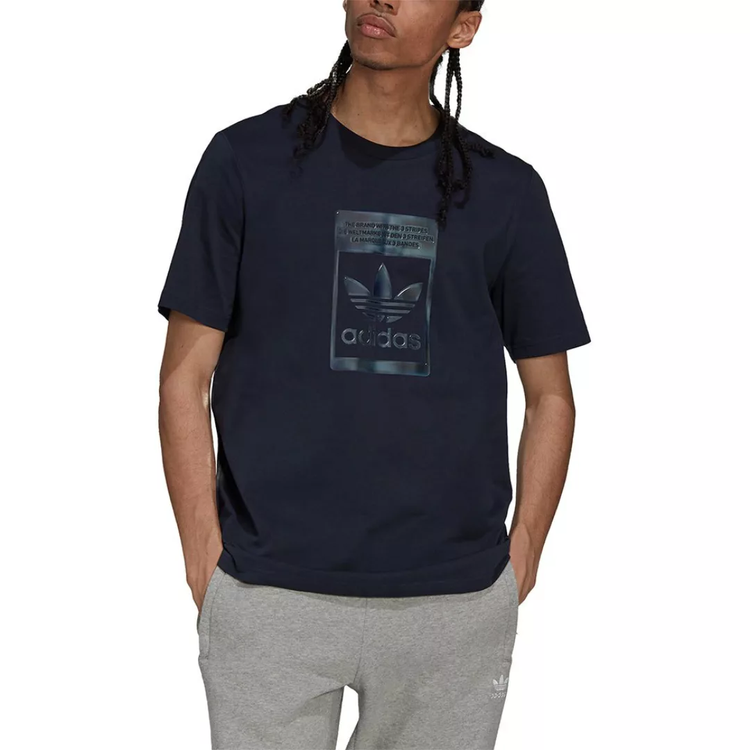 Adidas Originals Camo Infill Kurzarm T-shirt XS Night Navy günstig online kaufen
