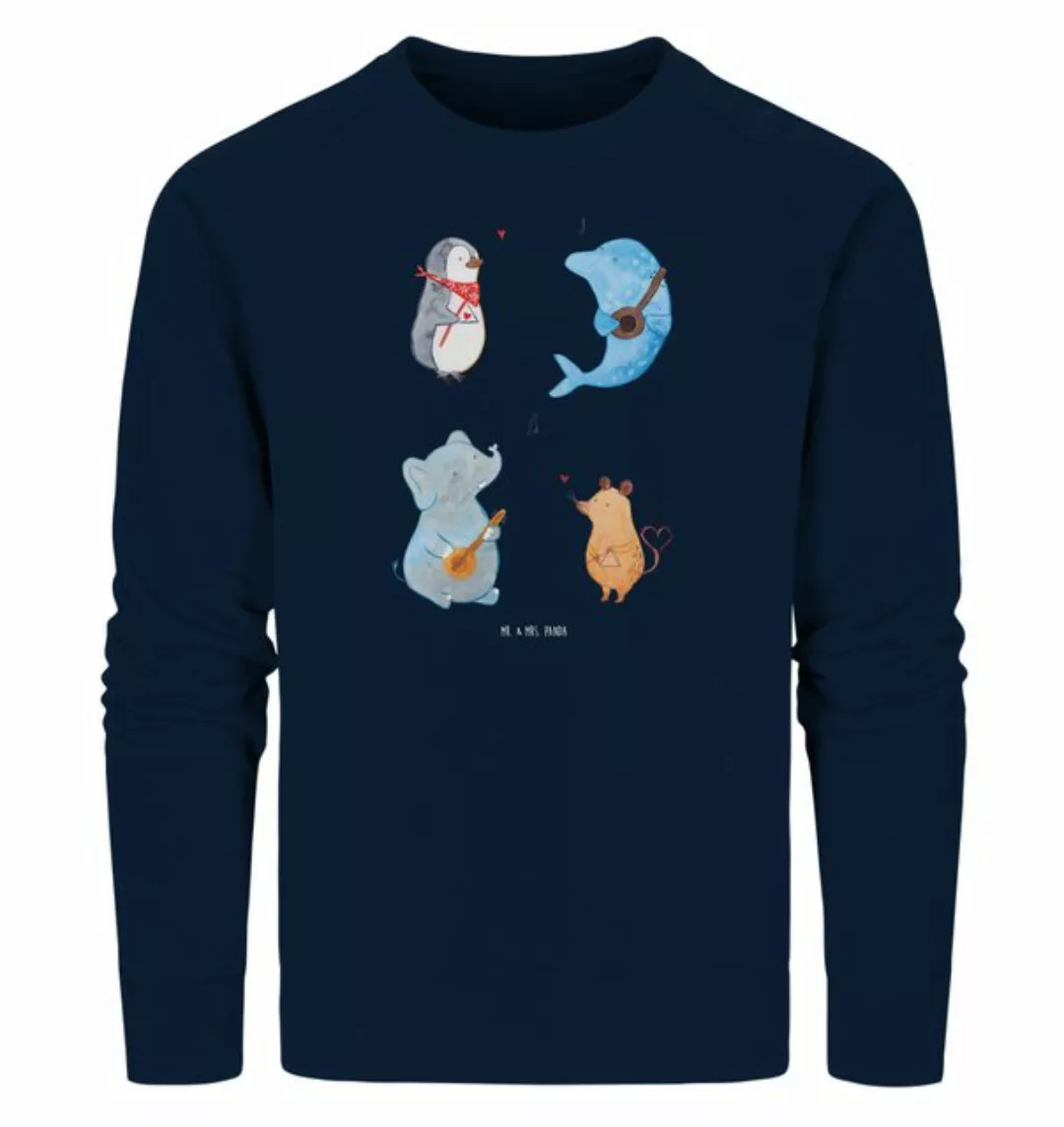 Mr. & Mrs. Panda Longpullover Größe XS Big Band - French Navy - Geschenk, G günstig online kaufen