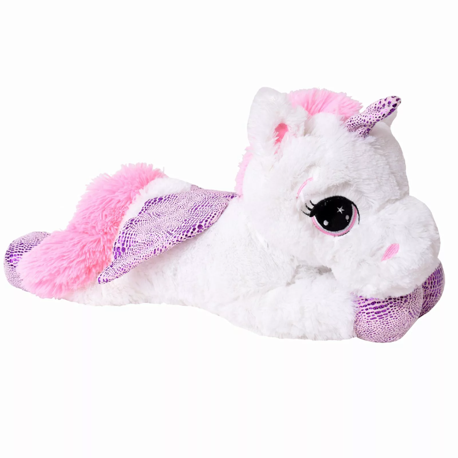 TE-Trend Kuscheltier XL Einhorn Plüschtier Kuschelpferd günstig online kaufen
