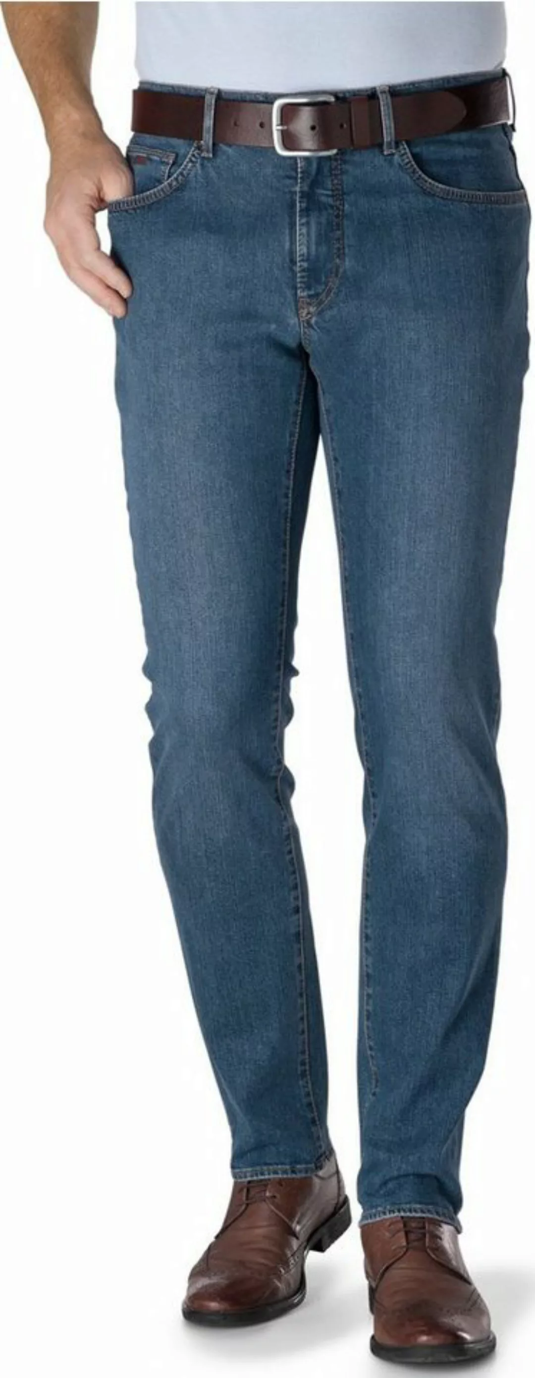 Brax Regular-fit-Jeans STYLE.CADIZNOS, REGULAR BLUE USED günstig online kaufen