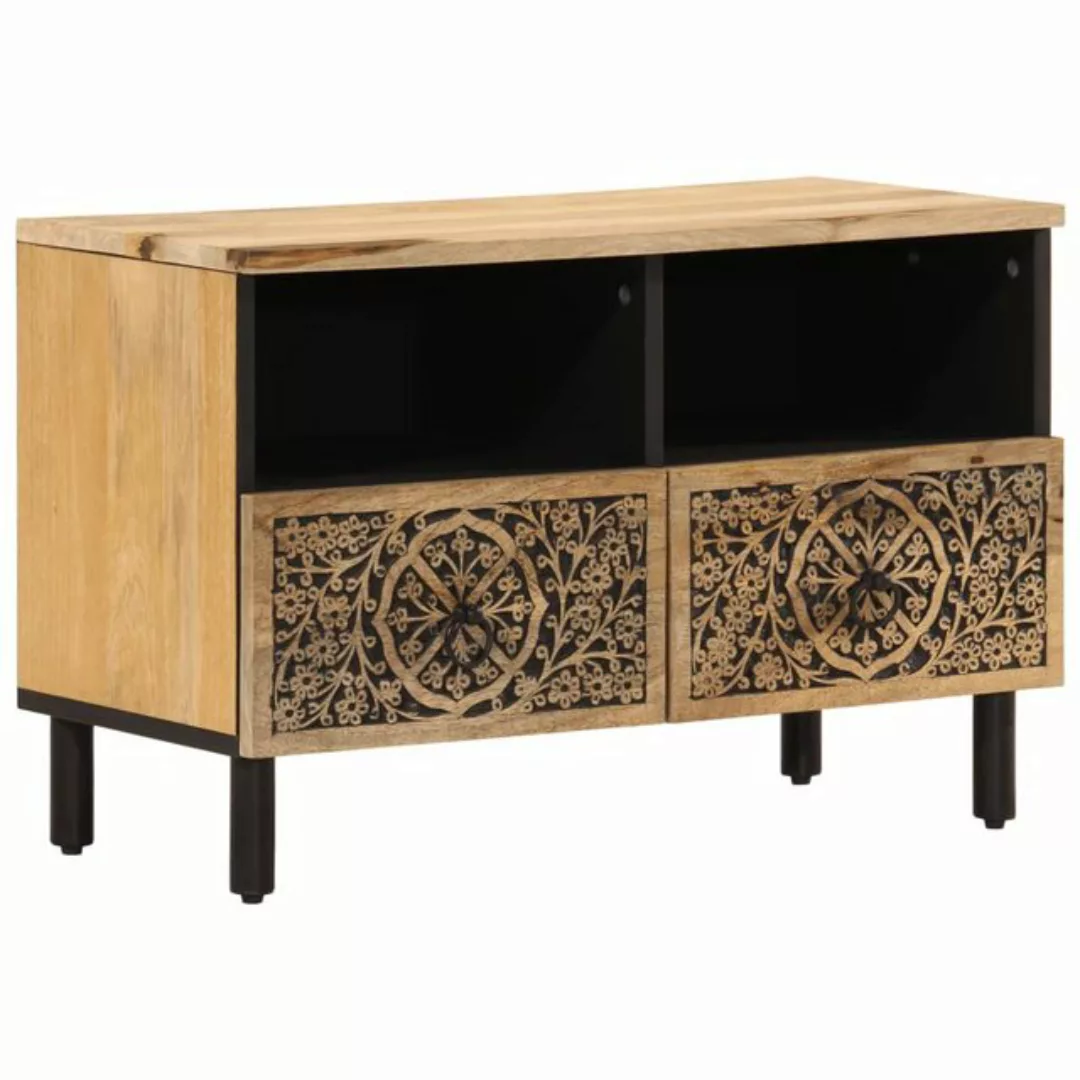 VidaXL TV-Schrank 70x33x46 cm Massivholz Mango günstig online kaufen