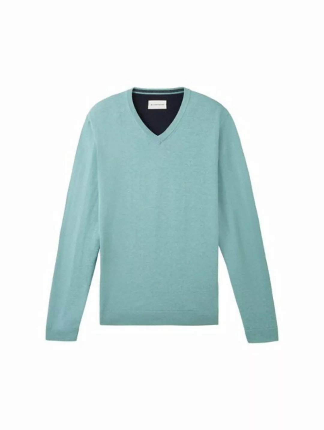 TOM TAILOR Sweatshirt Basic V-Neck Knit (1-tlg) günstig online kaufen