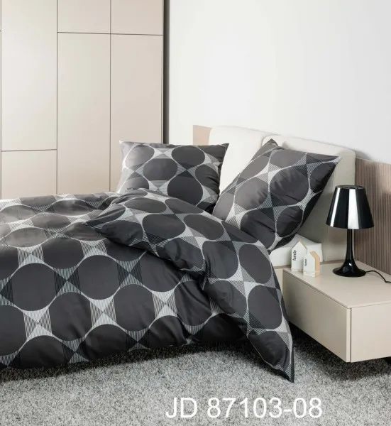 Janine Janine Mako-Satin Bettwäsche J. D. 87103 anthrazit Größe:  200x200 c günstig online kaufen