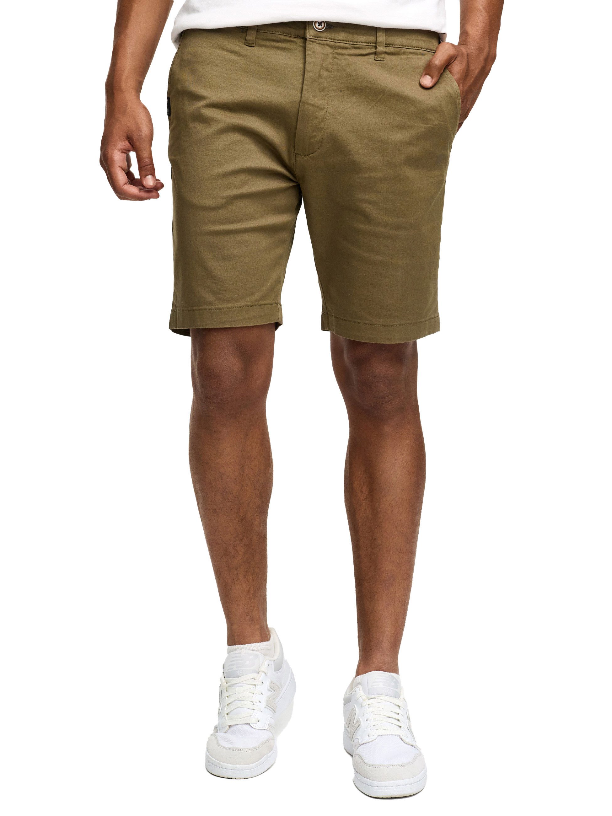 Indicode Chinoshorts LAULAX kurze Chino Hose günstig online kaufen