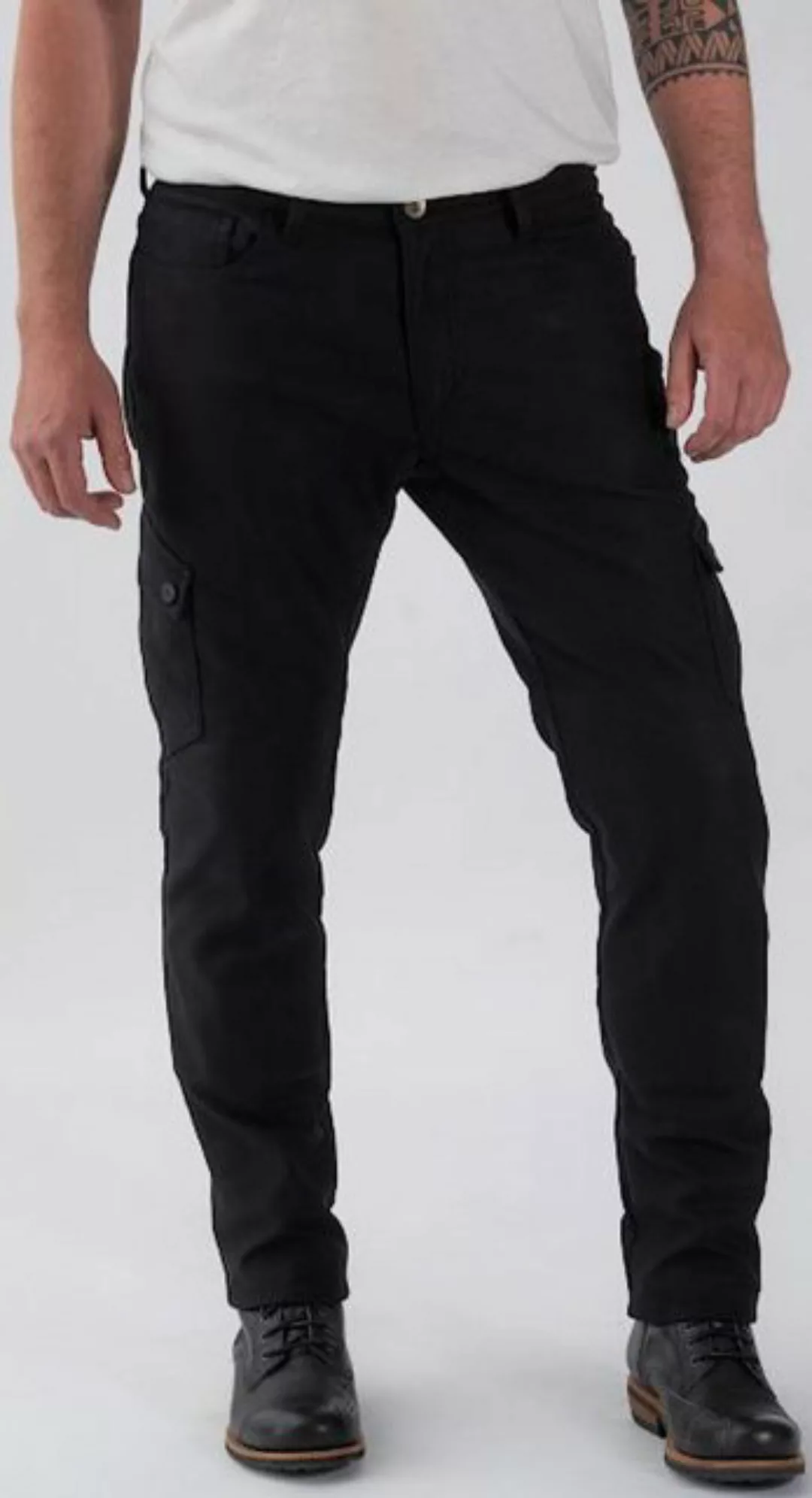 Rokker Motorradhose Black Jack Slim Motorrad Textilhose günstig online kaufen