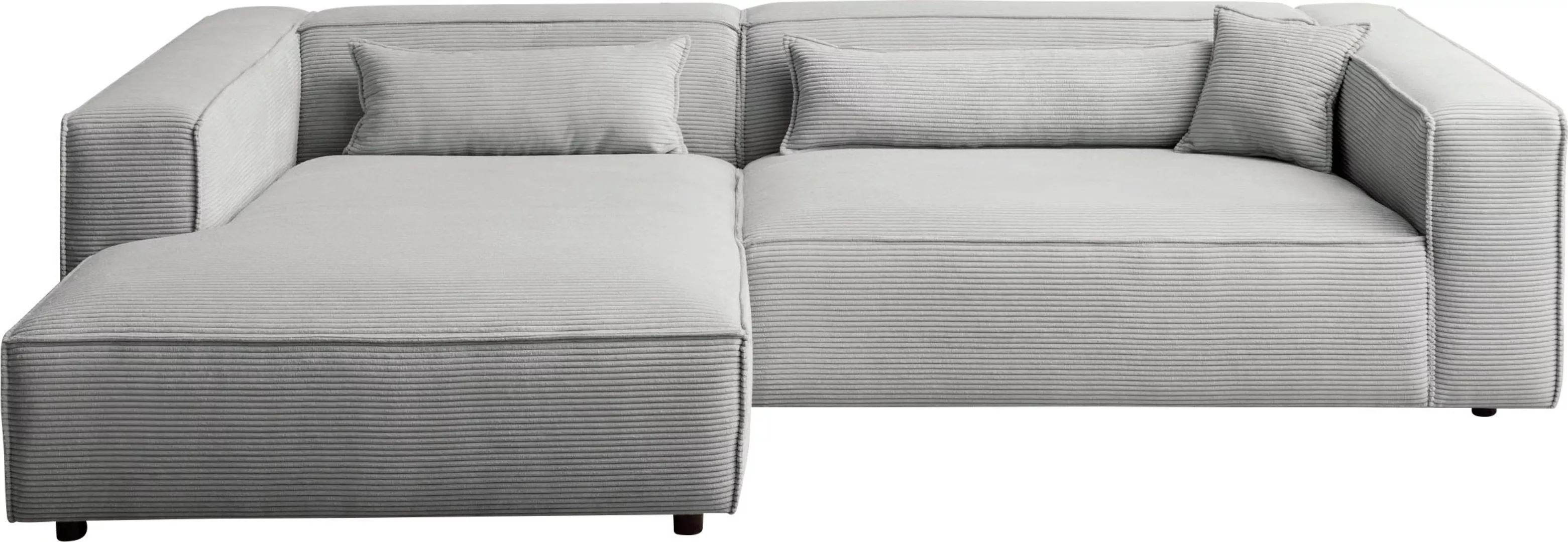 LeGer Home by Lena Gercke Ecksofa "PIARA XXL, Big-Sofa in Cord oder Leineno günstig online kaufen