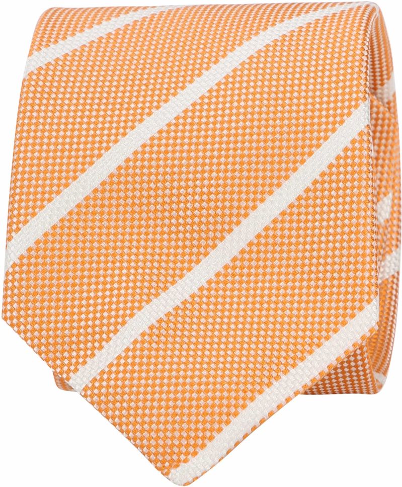 Suitable Krawatte Streifen Orange - günstig online kaufen