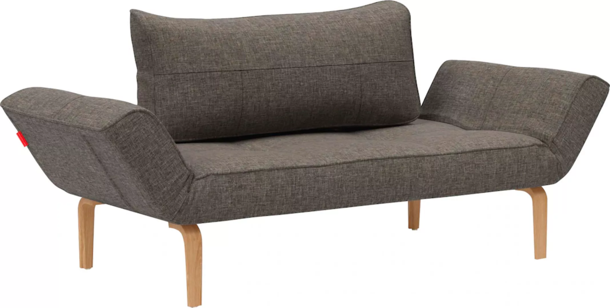 INNOVATION LIVING ™ Schlafsofa "Zeal, 3-Sitzer mit mit verstellbaren Armleh günstig online kaufen