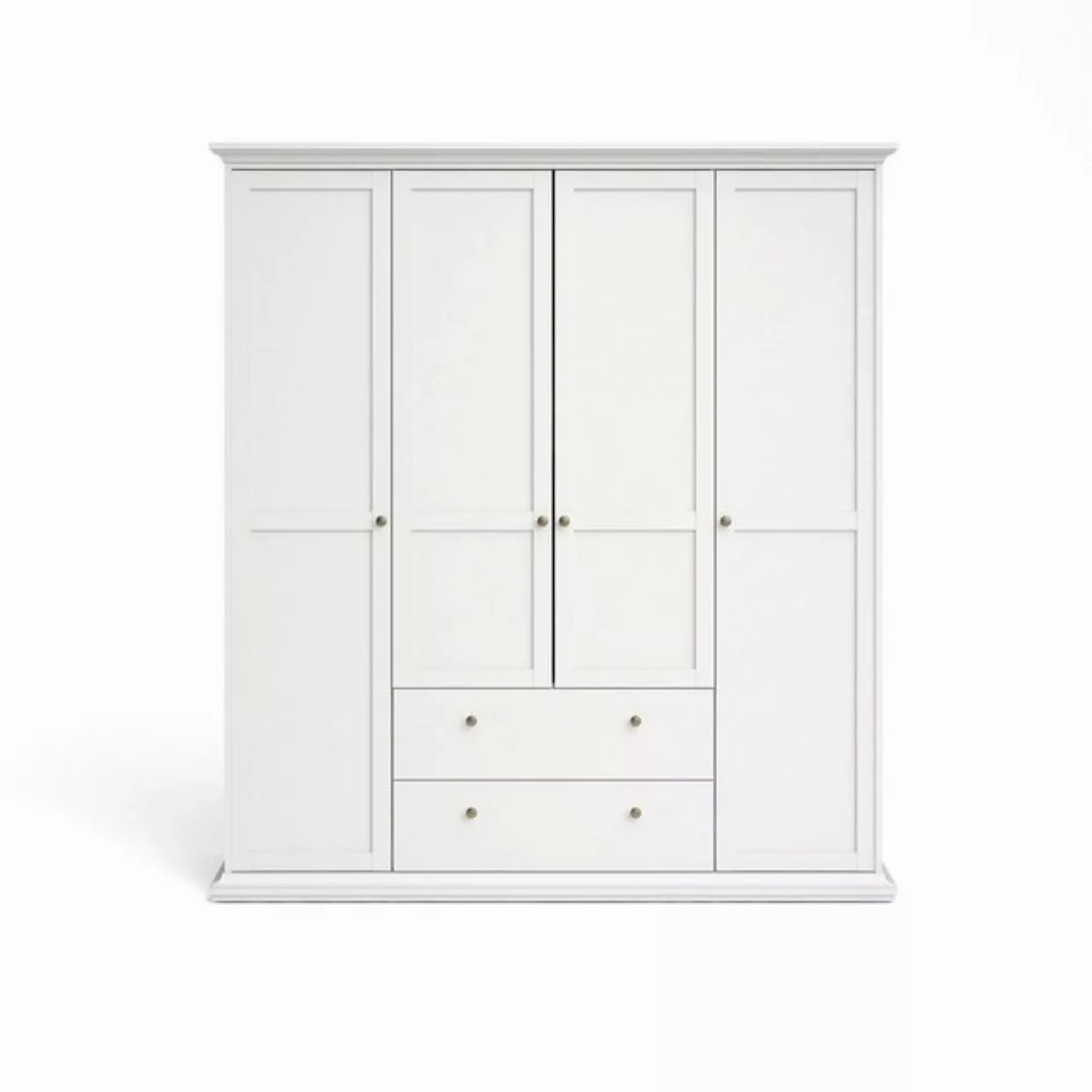 ebuy24 Kleiderschrank Venedig Kleiderschrank 4-Trg. mit 2 Schubladen Bre günstig online kaufen