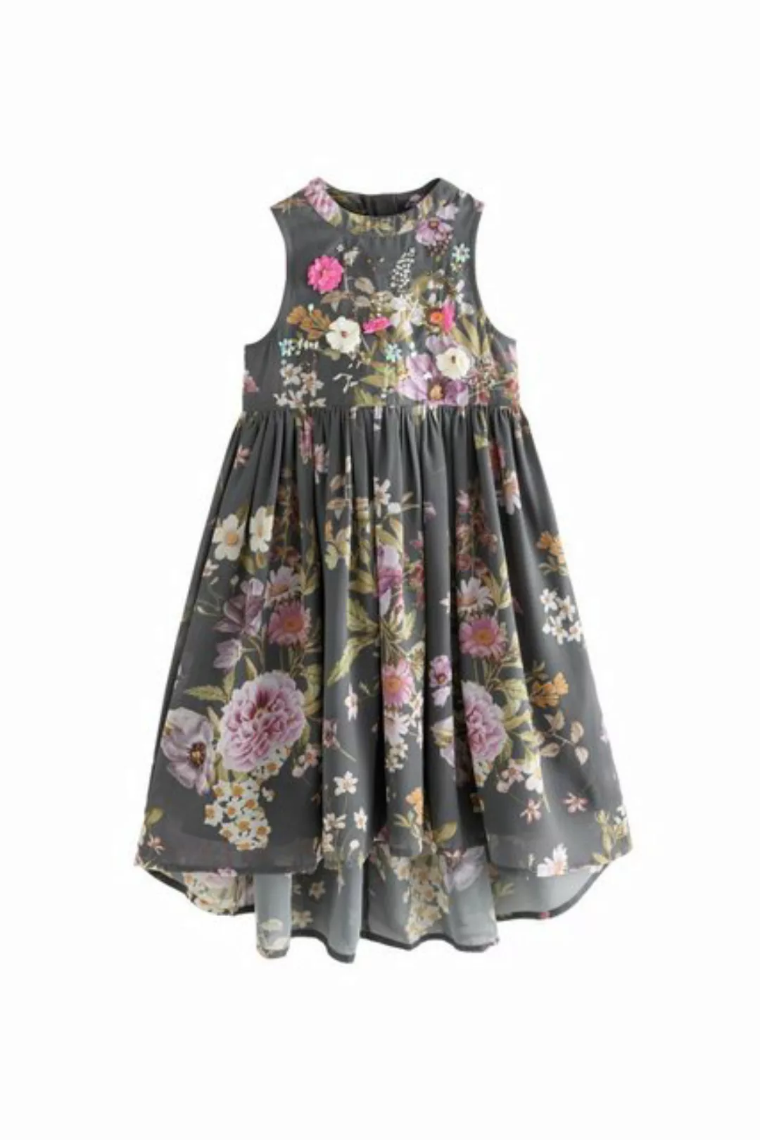 Next Druckkleid Verziertes Kleid mit floralem Muster (1-tlg) günstig online kaufen