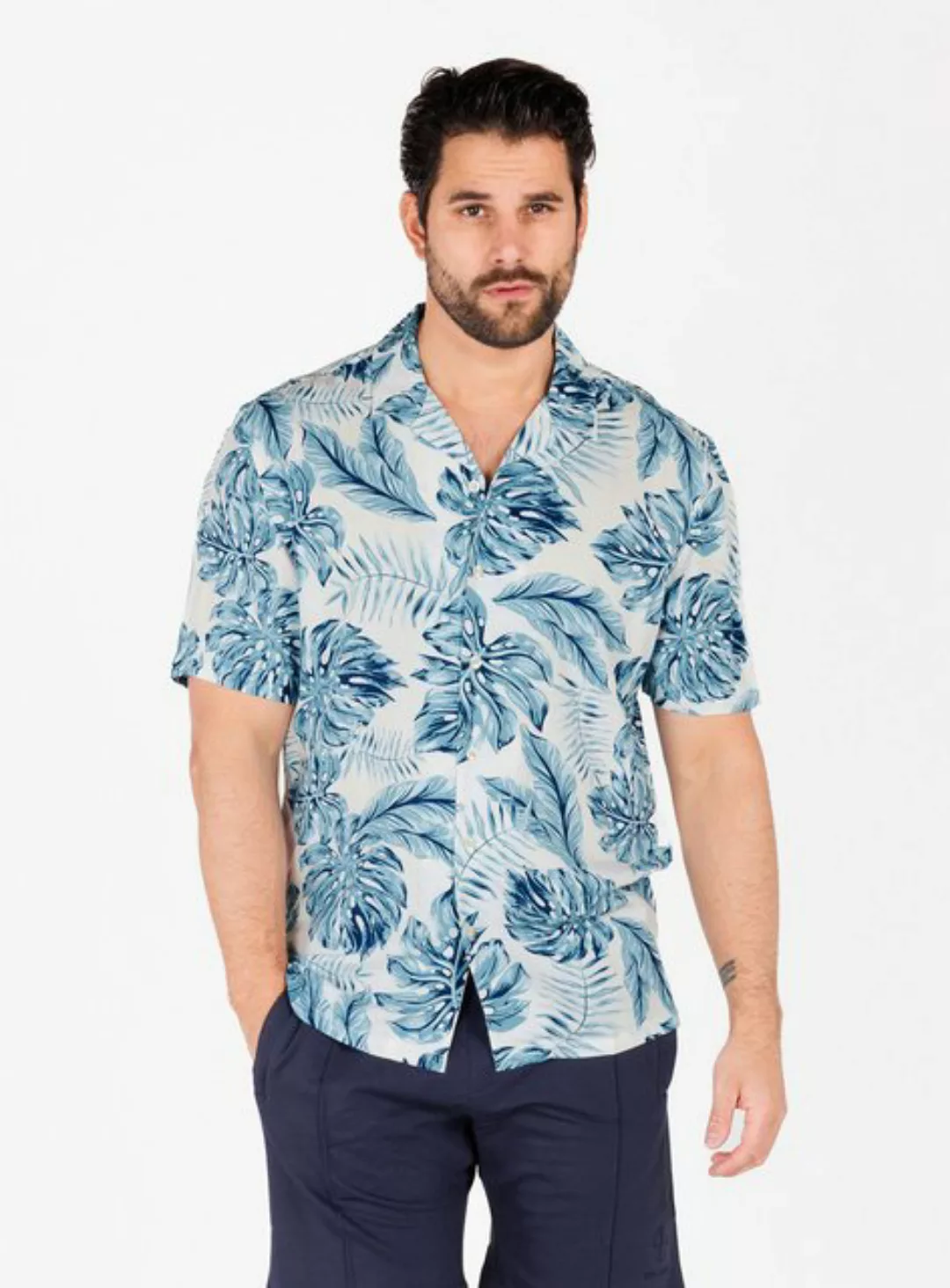 Key Largo Kurzarmhemd MSH BELIZE 1/2 patterned (1-tlg) günstig online kaufen