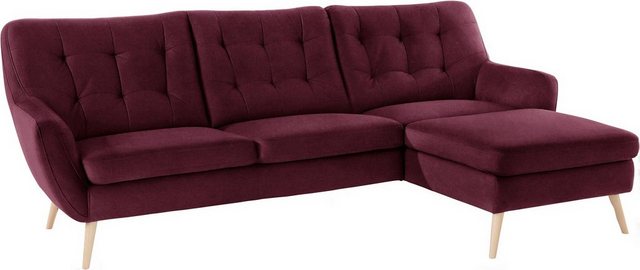 exxpo - sofa fashion Ecksofa Nappa, kompakt und komfortabel, bequem, zeitlo günstig online kaufen