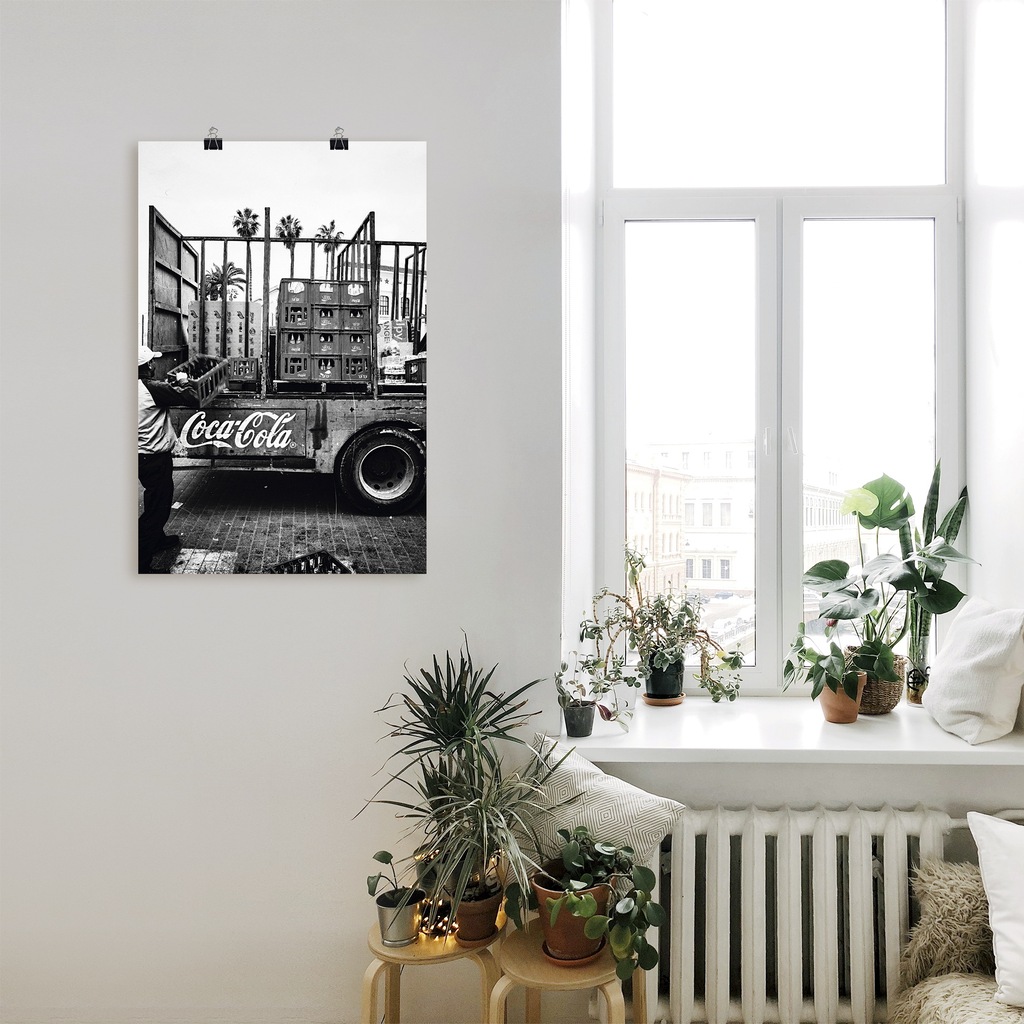 Artland Wandbild »CocaCola-LKW in El Jadida - Marokko«, Auto, (1 St.), als günstig online kaufen