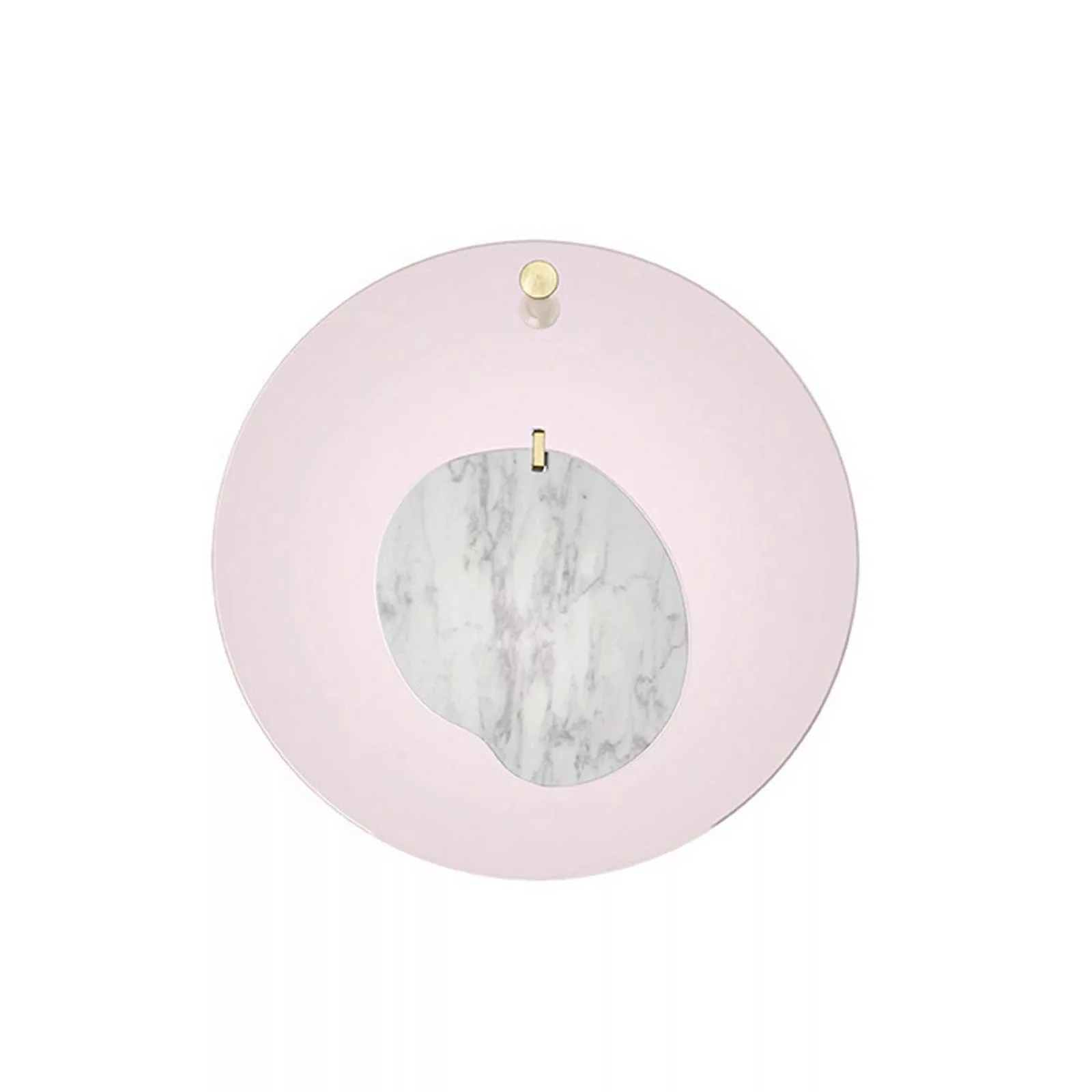 Foscarini Gioia LED-Wandleuchte, Ø 40cm, rosa günstig online kaufen