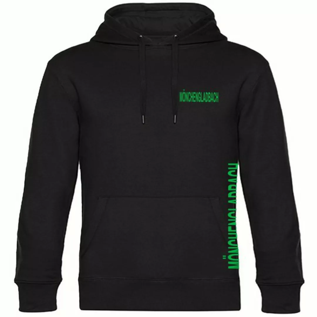 multifanshop Kapuzensweatshirt Mönchengladbach - Brust & Seite - Pullover günstig online kaufen